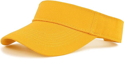 Mens Womens Sun Visors with UV Protection Sports Sun Visor Hats Cotton Sun Protection Cap Hats